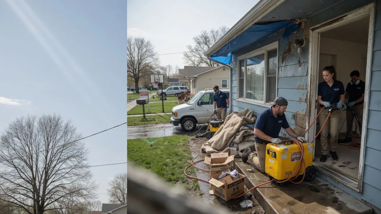 Basement Flood Cleanup in Mason, TX near me